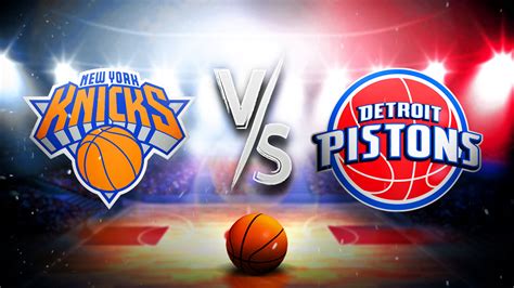 knicks pistons prediction|Knicks vs. Pistons prediction, odds, spread, line: 2022 NBA picks, .